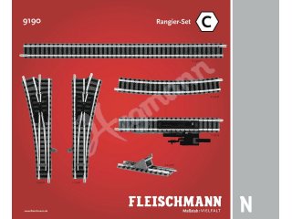 Fleischmann 9190 Spur N 1:160 piccolo-Gleissystem