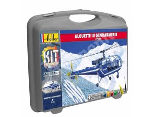 Heller 60286 Alouette III Gandarmerie (+ piste)