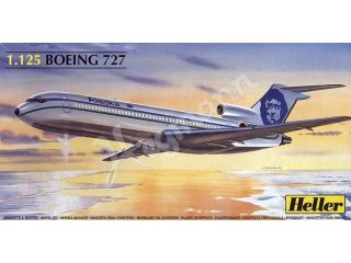 Heller 80447 Boeing 727 Alaska