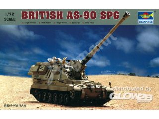 Trumpeter 07221 Britisch AS-90 Self-Propelled Howitzer