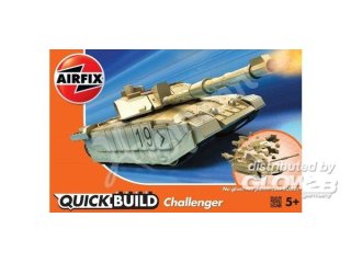 Airfix J6010 Quickbuild Challenger Tank - Desert