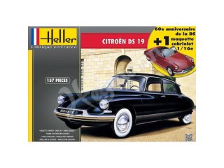 Heller 85795 Citroen DS 19 + Cabrio Sonderedition
