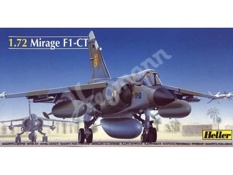 Heller Dassault Mirage F1 CT in 1:72 1580316 Heller 80316   .