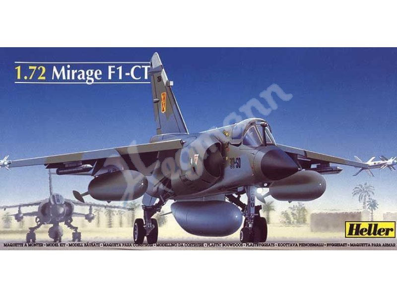 Heller Dassault Mirage F1 CT in 1:72 1580316 Heller 80316 .