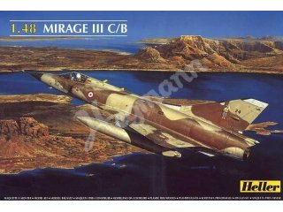 Heller 80411 Dassault Mirage III C/B