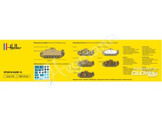 Plastikbausatz Heller: STUG III AUSF. G in 1:16