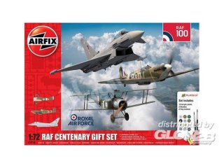 Airfix A50181 RAF Centenary Gift Set-Camel/Spitfire I/Typhoon