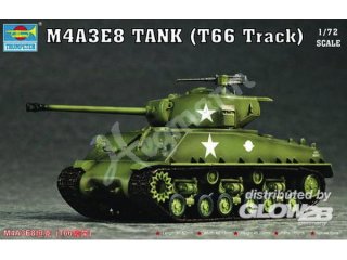 Trumpeter 07225 M4A3E8 Tank (T66 Track)