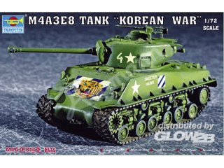 Trumpeter 07229 M4A3E8 Tank (T80 Track)