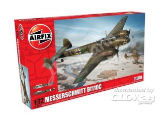 Airfix A03080A Messerschmitt Bf110C/D