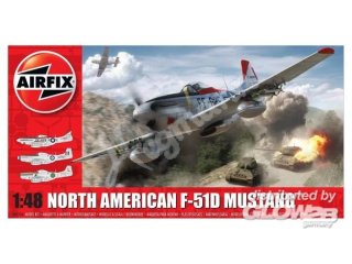 Airfix A05136 North American F51D Mustang