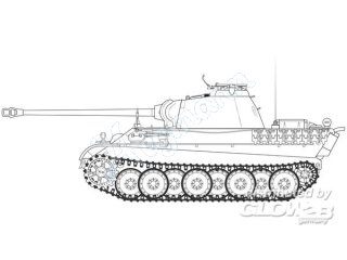 Airfix A1352 Panther Ausf G.
