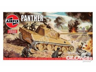 Airfix A01302V Panther Tank, Vintage Classics
