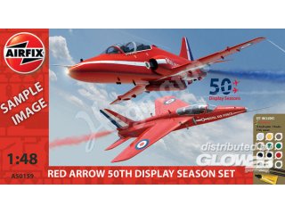 Airfix A50159 Red Arrows 50TH Display Season Gift Set