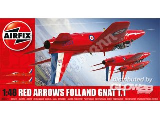 Airfix A05124 Red Arrows Folland Gnat T.1