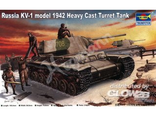 Trumpeter 00359 Russland KV-1 (1942) Heavy Gust Turret Tank