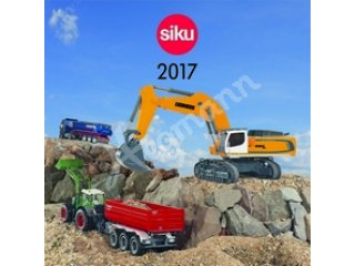 Kalender für 2017 mit Siku-Modell-Abbildungen