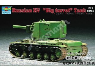 Trumpeter 07236 Soviet KV Big Turret