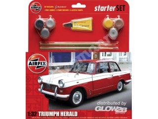 Airfix A55201 Starter Set Med Triumph Herald (new)