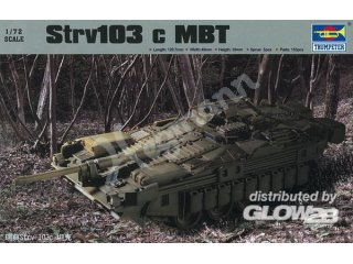 Trumpeter 07220 Strv103c MBZ