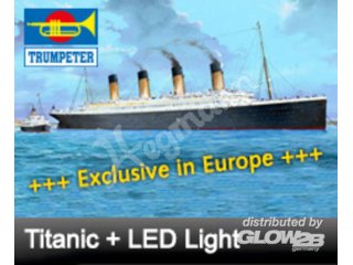 Trumpeter 03719 Titanic + LED Lights, Europa Exclusive