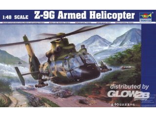Trumpeter 02802 Z-9 G Bewaffneter Helicopter