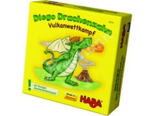 HABA 4914 Diego Drachenzahn – Vulkanwettkampf, Inhalt: 1 Vulkan (=