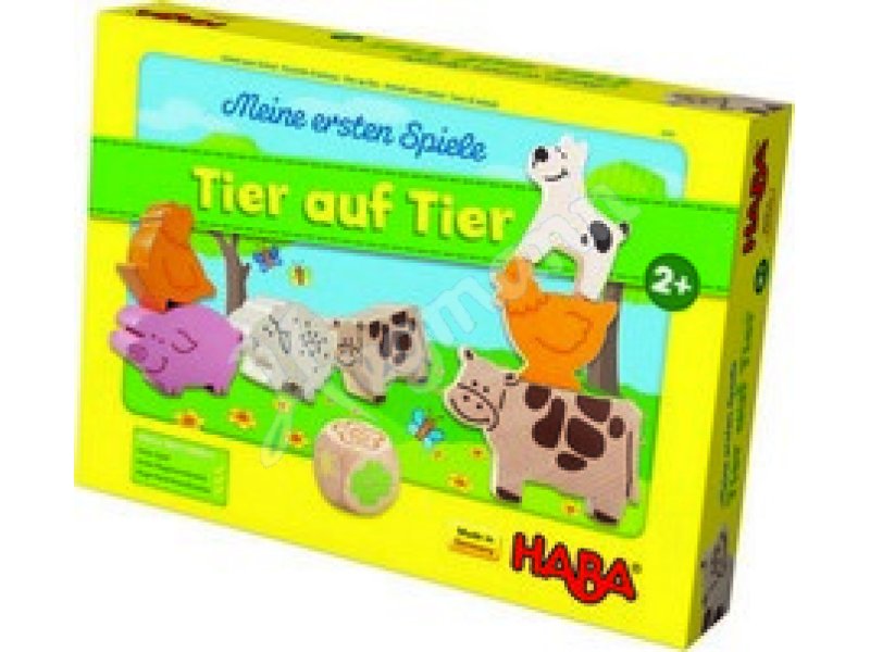 MES Tier auf Tier HABA 4680 Meine ersten Spiele - Tier auf Tier, Inhalt MES Tier auf Tier HABA 4680 Meine ersten Spiele - Tier auf Tier, Inhalt