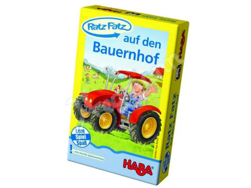 Ratz Fatz Bauernhof HABA 4606 Ratz Fatz auf den Bauernhof, Inhalt: 3 ...