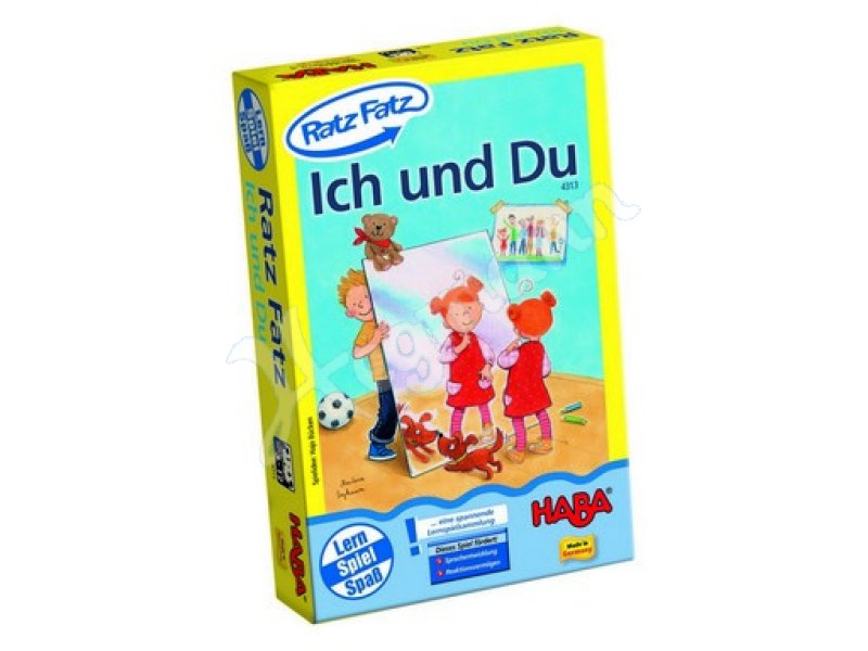 RatzFatz Ich und Du HABA 4313 Ratz Fatz Ich und Du, Inhalt 4