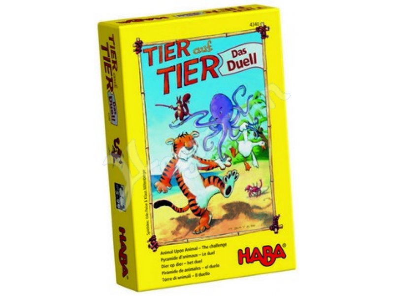 Tier auf Tier DasDuell """Hier wird um die Wette gestapelt: Der Tiger Tier auf Tier DasDuell """Hier wird um die Wette gestapelt: Der Tiger