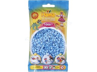 HAMA Perlen pastell Blau 1.000 Stück