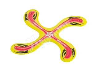 Ein Boomerang mit abgerundeten Ecken