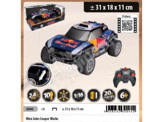 RC MINI John Cooper in Red Bull- Ausführung