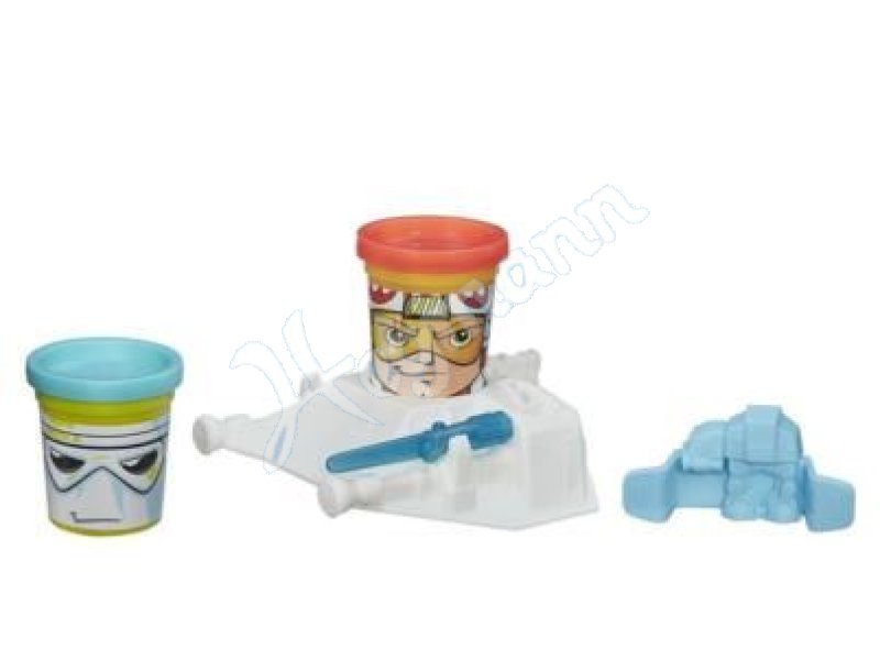 Play-Doh Star Wars K Knetkrieger: Luke Skywalker mit R2D2 Play-Doh Star Wars K Knetkrieger: Luke Skywalker mit R2D2