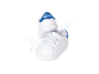HELESS 145 Weiße Puppen-Sneakers, Gr. 38-45 cm