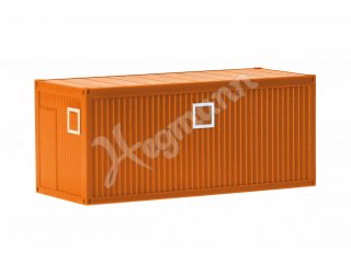 2 Baucontainer, kommunalorang