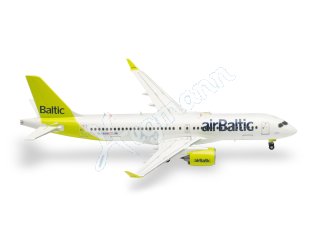 HERPA 571487-001 Flugmodell 1:200 A220-300 airBaltic YL-ABM