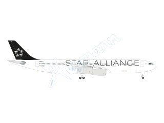 HERPA 536851 Flugmodell 1:500 A340-300 Lufthansa Star All.