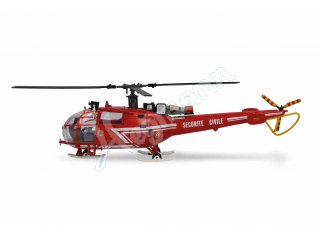 HERPA 580847 Flugmodell 1:72 Alouette III S‚curit‚ Civile