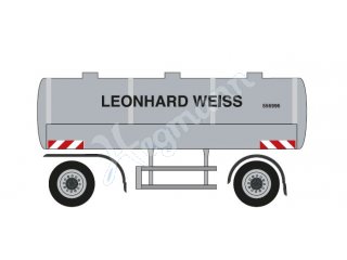 herpa 952422 H0 1:87 Wassertransportanhänger 2achs 