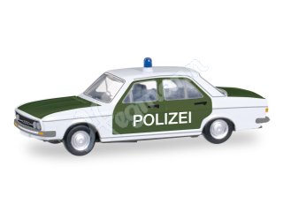 Miniatur-Einsatzfahrzeug im Modellbahn-Maßstab H0 1:87