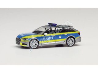 HERPA 096256 H0 1:87 Audi A6, Polizei Thüringen