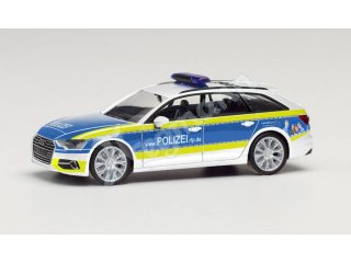 HERPA 095907 H0 1:87 Audi A6 Avant, Polizei Rheinl
