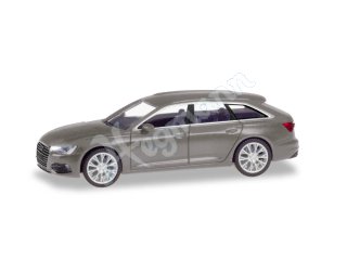 HERPA 430647-003 H0 1:87 Audi A6 Avant, taifungrau