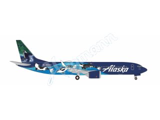 HERPA 536820 Flugmodell 1:500 B737 Max 9 Alaska Orca