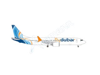 HERPA 535076 1:500 B737 Max 9 Fly Dubai