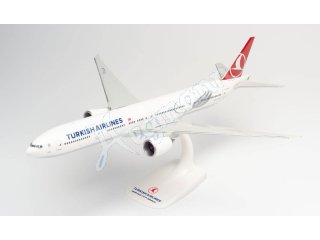HERPA 613057 SnapFit-Modell B777-300ER Turkish Airlines
