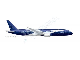 B787-9 Lufthansa "100 Jahre"