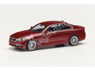 HERPA 430692-005 H0 1:87 BMW 5er Limousine rot met.